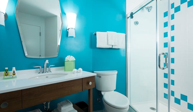 Universal’s Cabana Bay Beach Resort - Two Bedroom Suite Washroom